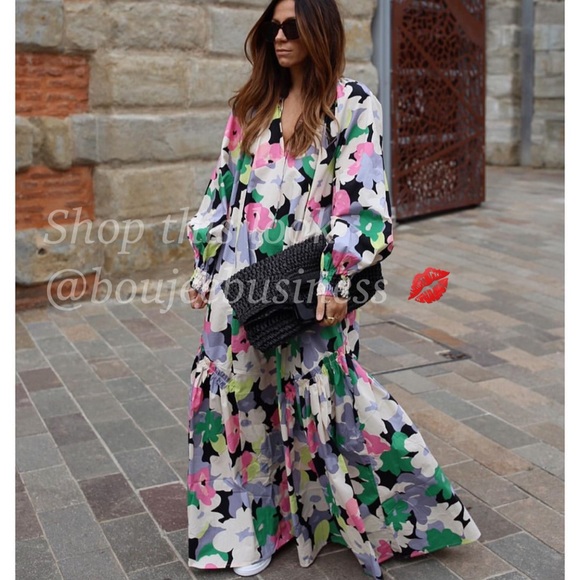 H&M Cotton Kaftan Dress - Picture 15 of 16